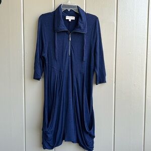 Philosophy Blue Heather Knit Dress_Size Petite XL